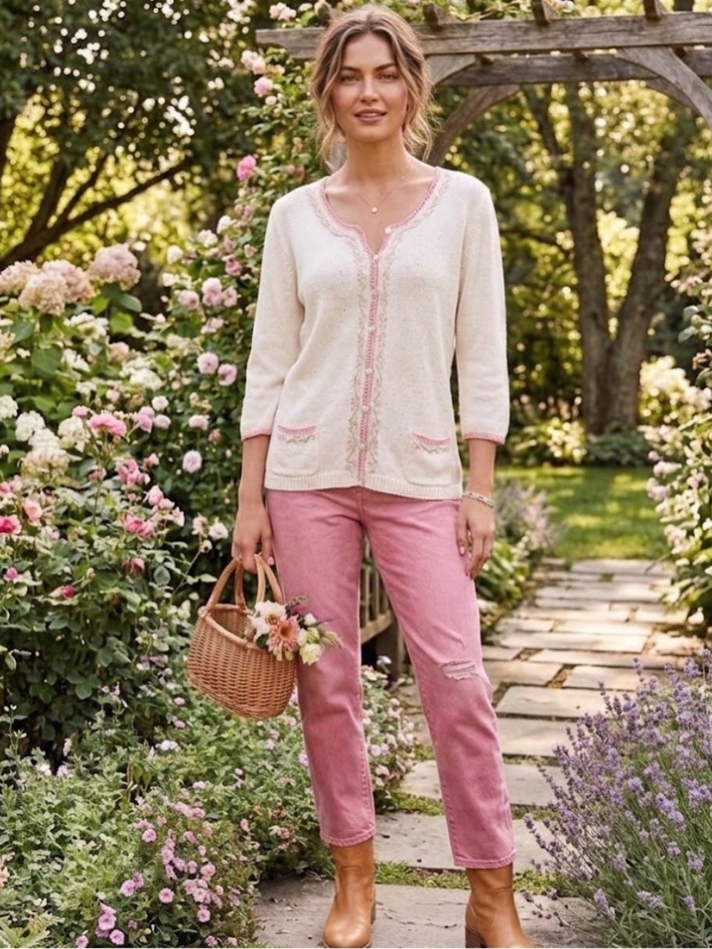 Pretty Liz Claiborne Cardigan medium